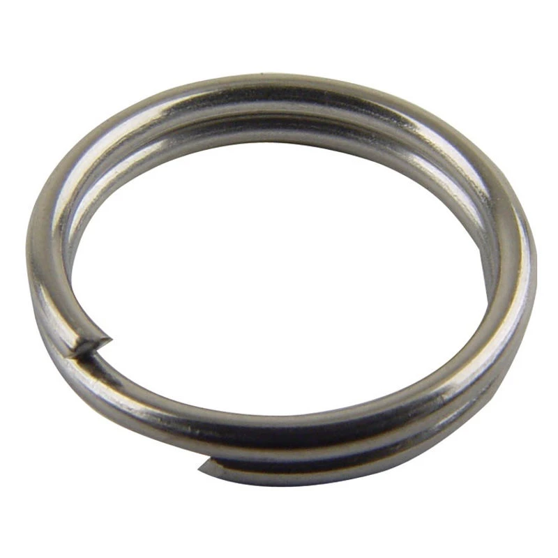 Mustad Nickel Split Ring 9950N